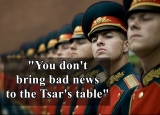 แคปชั่น#1 You don’t bring bad news to the Tsar’s table